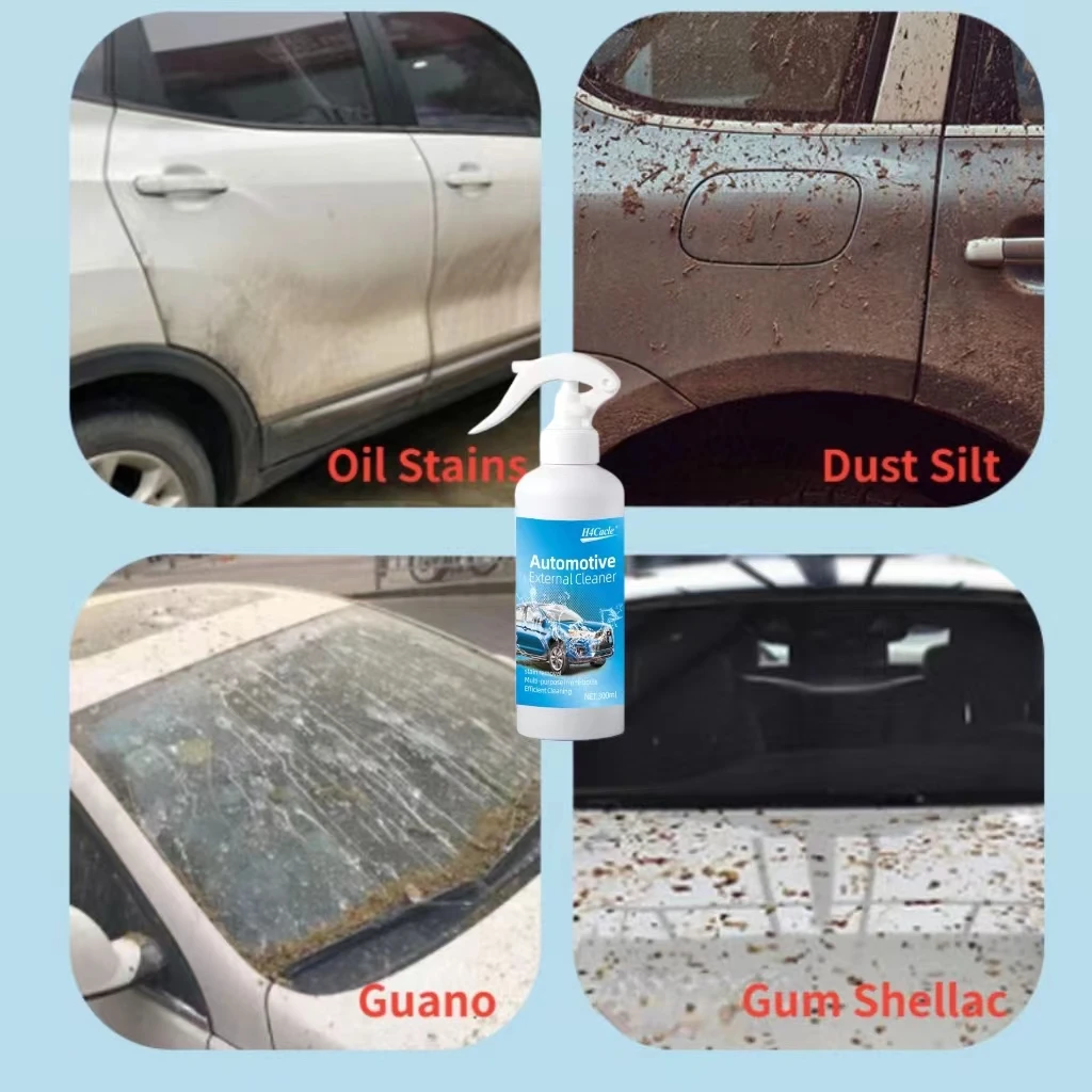 Car Exterior Cleaner Shellac Bird Droppings Remove Dissolve Stains Protect Car Paint Car Cleaning Products Tire Shine