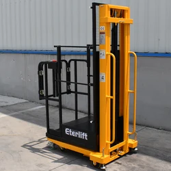 CE 300kg Load 4.5m Battery Powered Hydraulic order picker mini