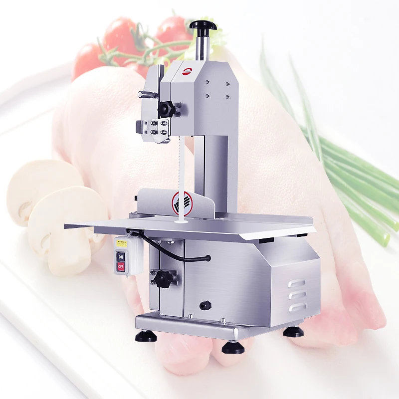 Bone Sawing Machine Automatic Bone Cutting Machine Frozen Meat Cutter Commercial Cut Trotter Ribs Fish Meat Beef Machine