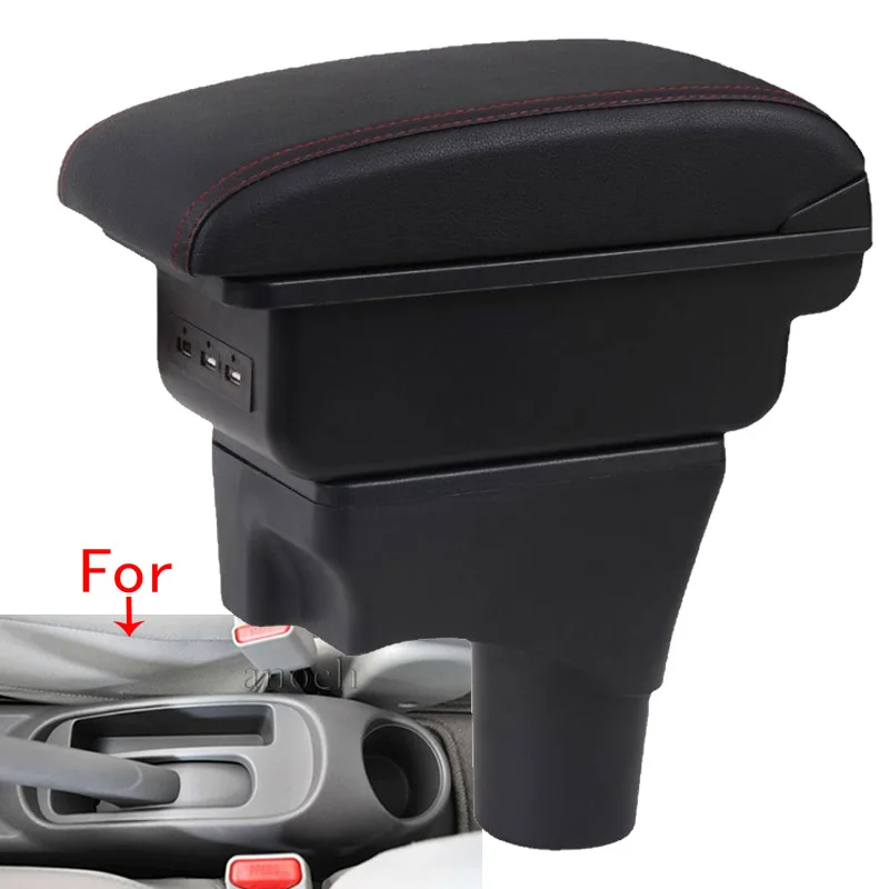 

For Nissan March Micra K13 Armrest Box For Nissan Sunny Car Armrest Arm Storage Box Retrofit Parts Car Accessories 2010-2022