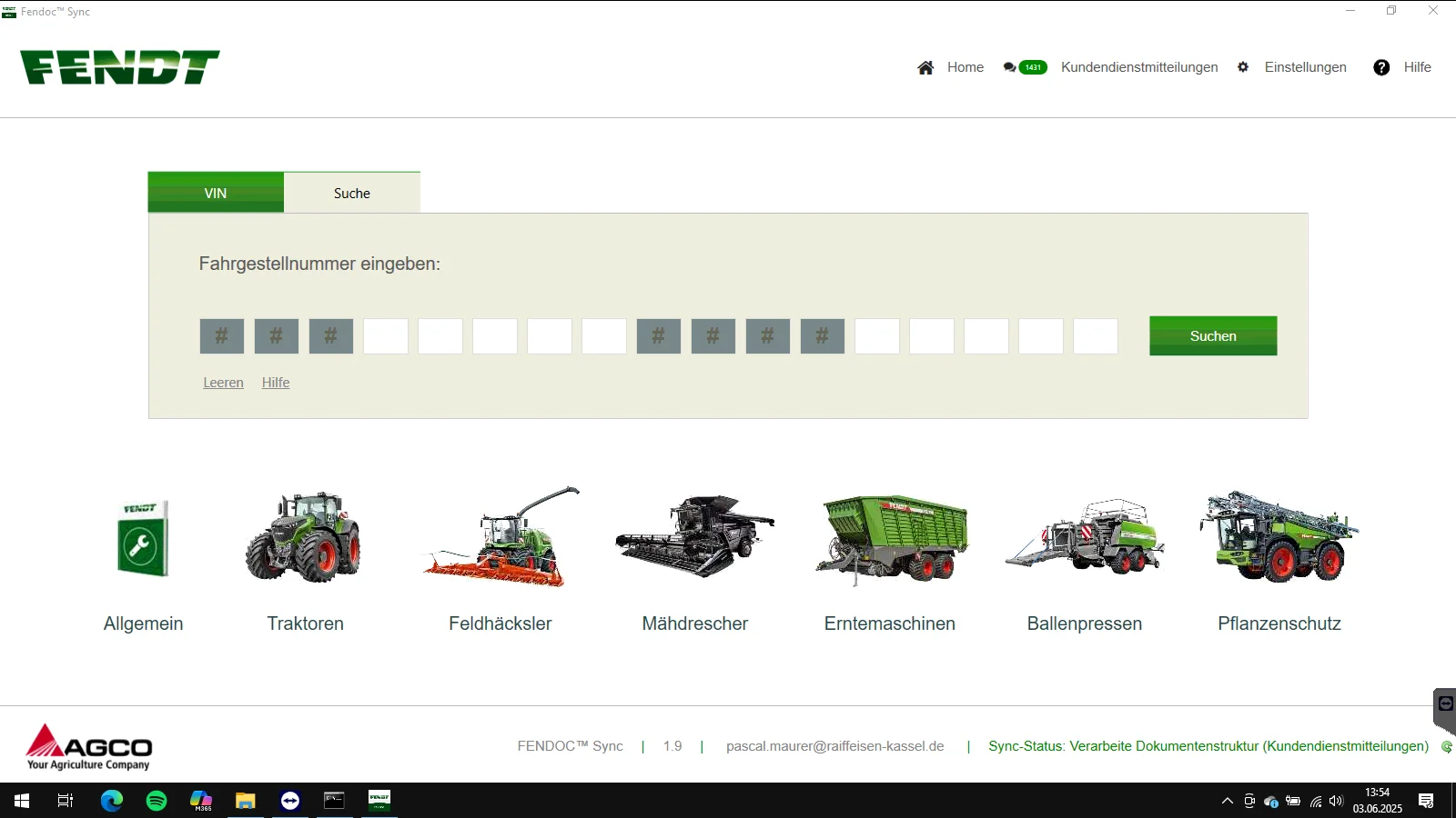 

Онлайн-система AutoDVD FENDT FenDoc Sync
