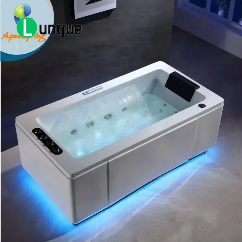 Aquaspring Indoor Spa 1 Person Spa Bath with Waterfall Feature for Home Bathroom Relaxation Wholesale