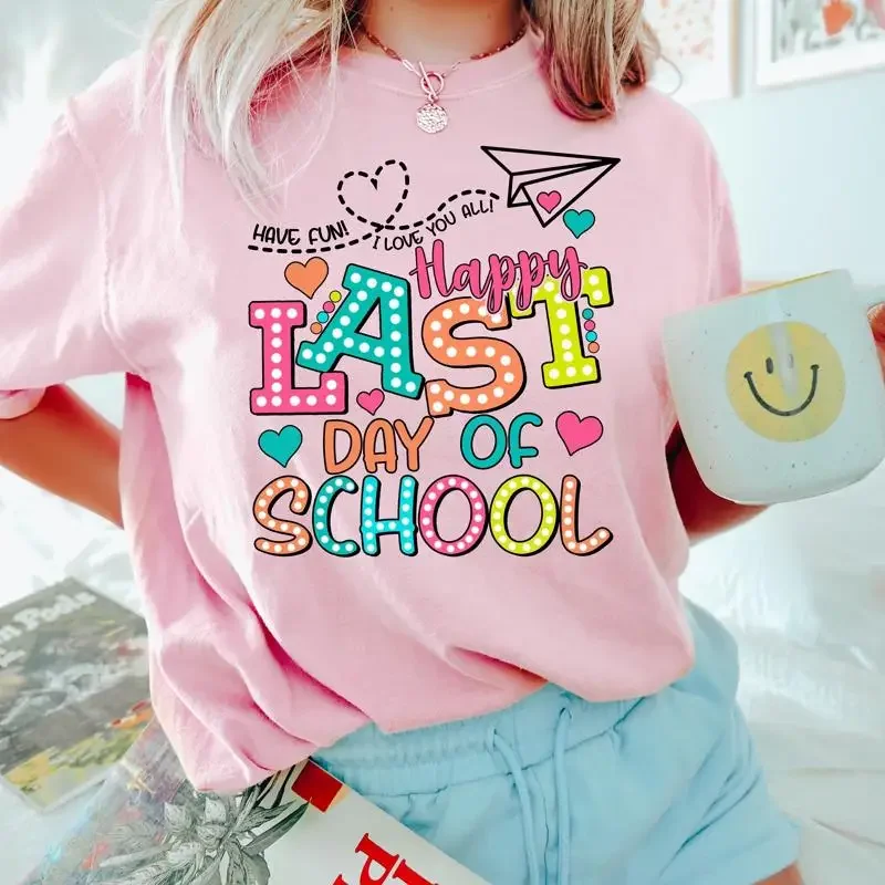 Happy Last Day Of School T Shirt Teacher Off Duty Gift