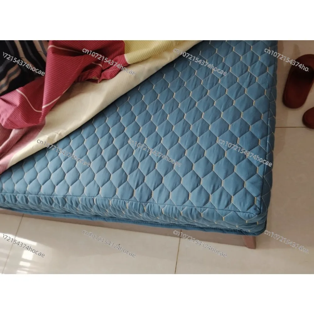 6 Sides Zippered Mattress Protector Waterproof Anti Slip Thick Quilted Bed Cover Custom Size Bedroom Bedding Accessory