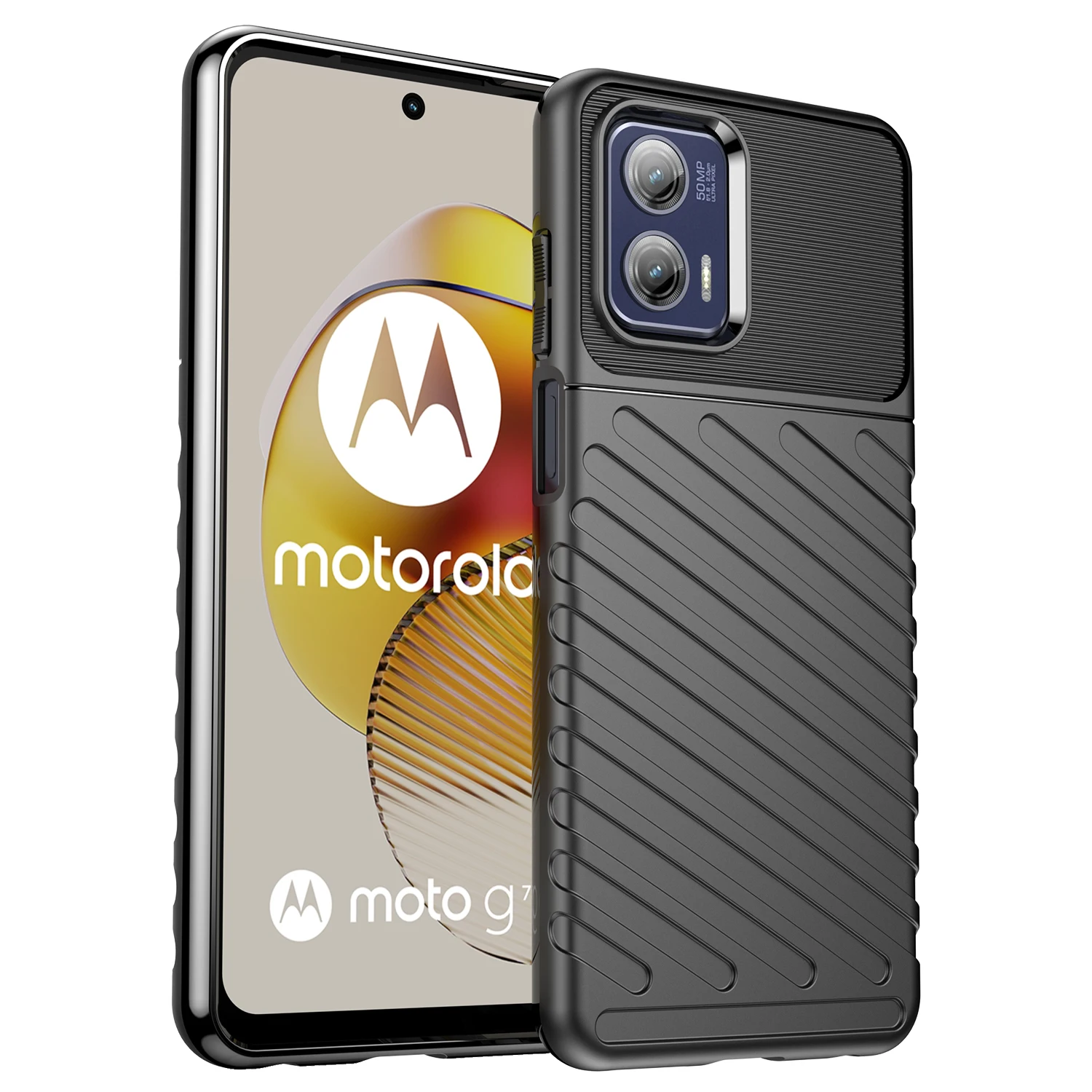 Moto G73 5G Case,slim Protective cover Anti-scratch Shock-Absorption Flexible TPU Rubber Case For Motorola Moto G53 5G Cases