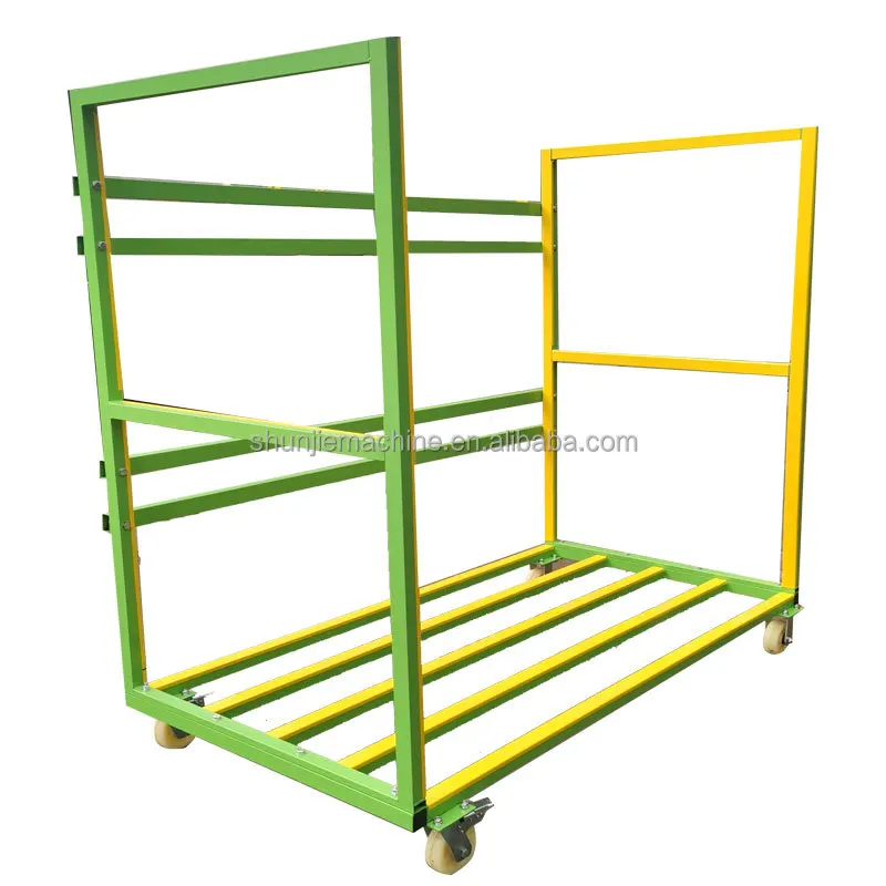 Heavy Duty Multipurpose Storage Rack Cage Cart Door And Window Cargo Warehouse Workshop Turnover Trolley