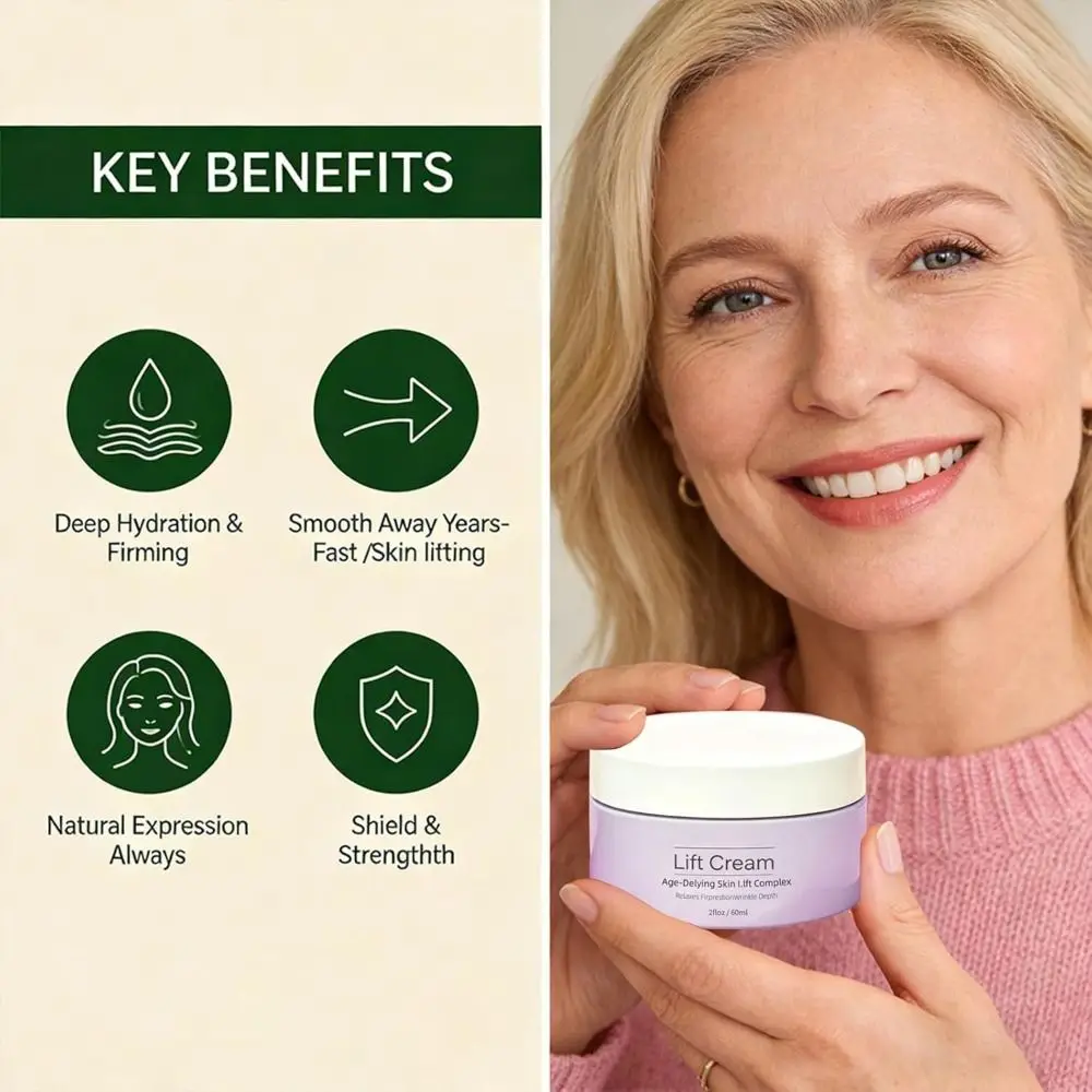 New Advanced Collagen Peptide Lift Cream for Women with Skin Firming 60ML Moisturizer Face Lift Cream for All Skin Types