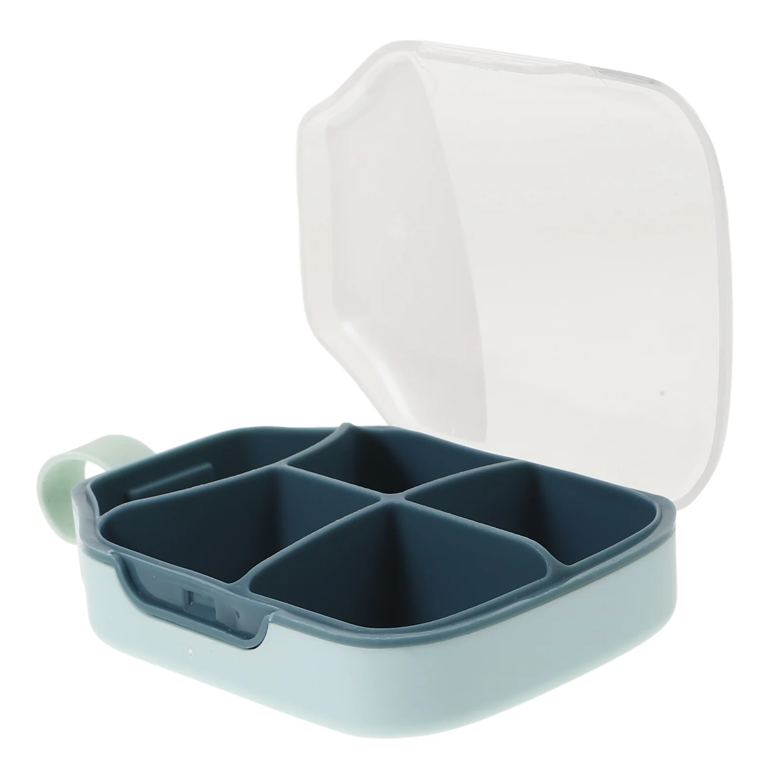 

Портативный органайзер для лекарств, небольшой герметичный дорожный ежедневный футляр для лекарств, компактный легкий диспенсер, органайзер для путешествий