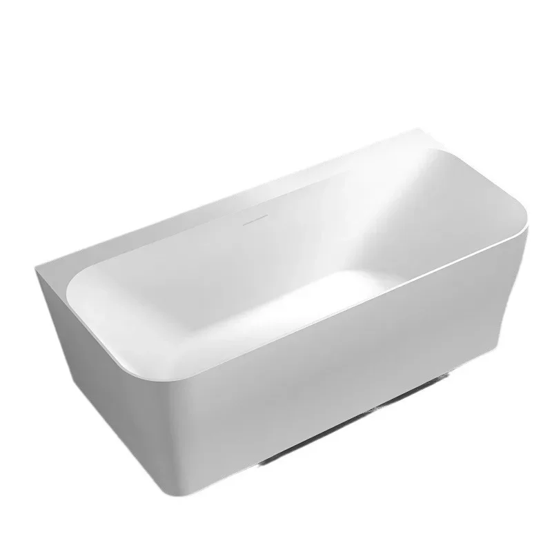 

Acrylic home free-standing bathtub against the wall skirt hotel B & B Internet celebrity bathtub