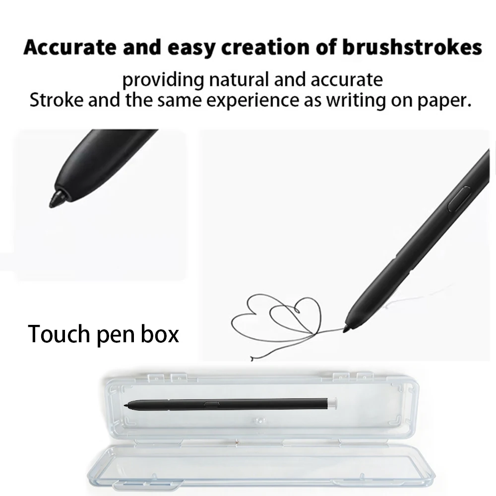 Für Samsung Galaxy S22 Ultra Stylus S Pen Touch-Stift Ersatzstift mit Ersatzspitzen & Langlebiger TPU-Schutzhülle – Detail 3