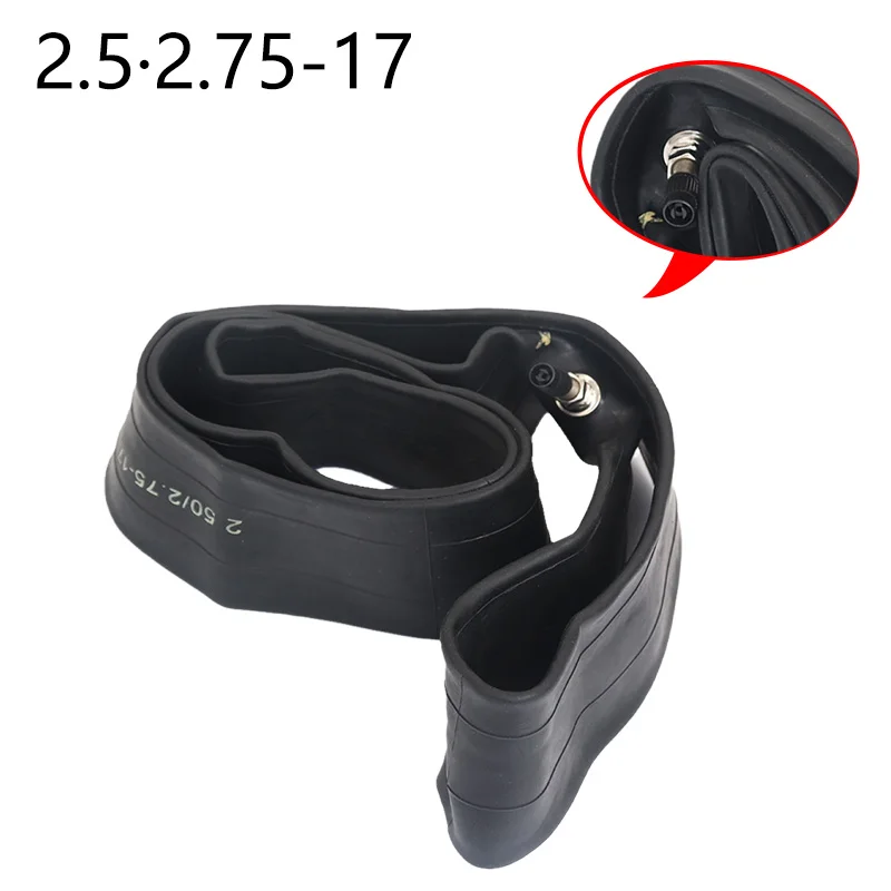 Motorcycle Air Chamber 17 Inch 2.50-17  2.75-17 Inner Tube for Dirt Bike Pit Bike Off Road Motorcycle Tyre 2.50/2.75-17