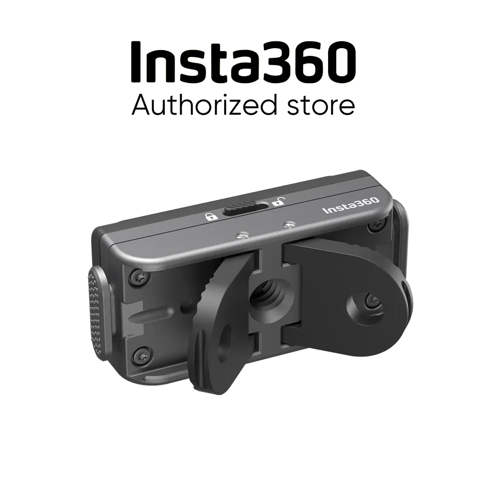 100% accessori originali Insta360 X4/X3/ACE PRO/ACE/GO3S-supporto a sgancio rapido (nuova versione)
