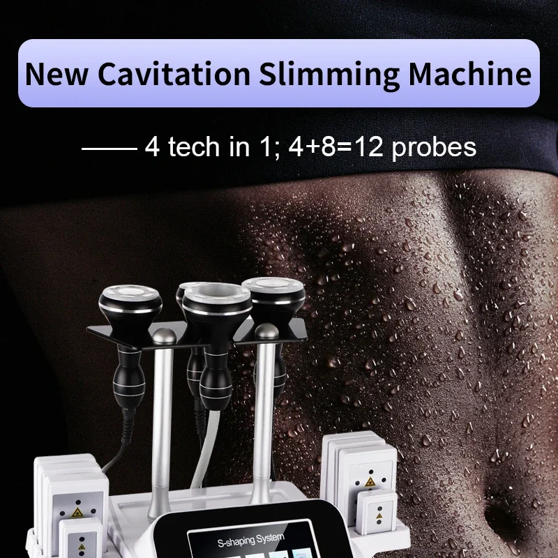 Professional 5 in 1 40k ultrasound RF vacuum system slimming machine Weight Loss, Skin Tightening, Cellulite Reduction, Wrinkle