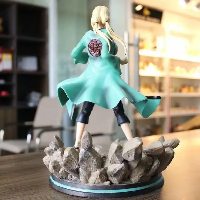 28cm Anime Naruto Hokage GK Tsunade Figure PVC Model Toys Doll high Quality Collect Ornaments Gifts