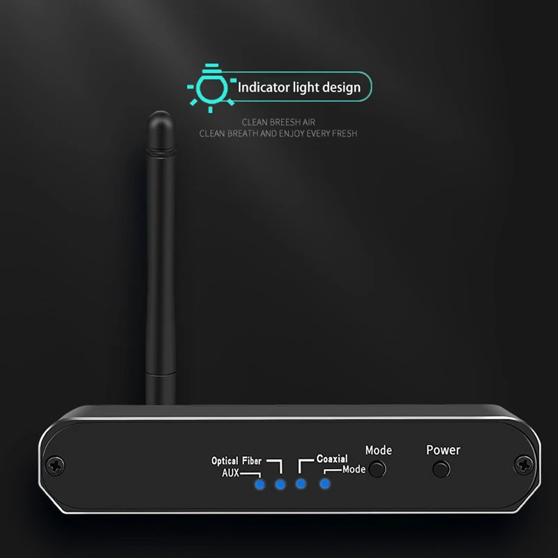 محول صوت رقمي ، بلوتوث ، مرسل ، محوري ، بصري AUX