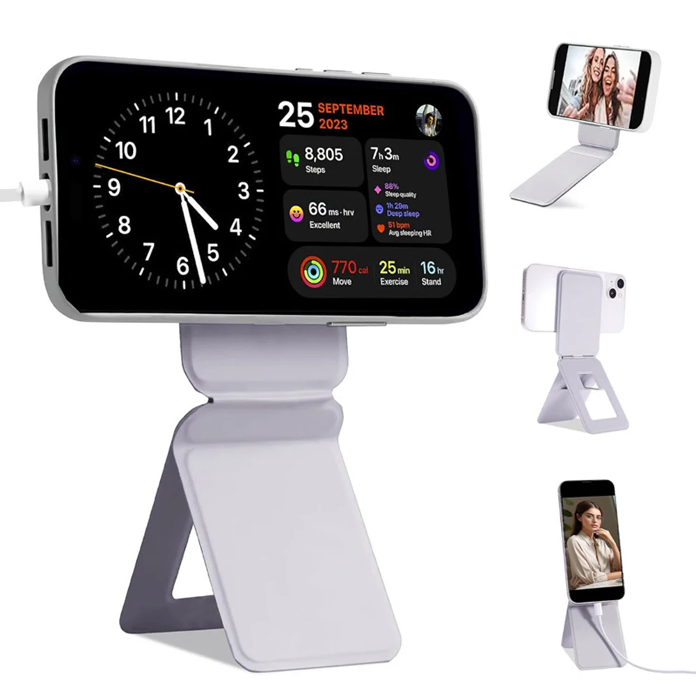 

Рукав для вставки карты мобильного телефона, сумка с зажимом, задняя наклейка, кронштейн, складной флип, многофункциональный штатив, прямая трансляция, открытый вид