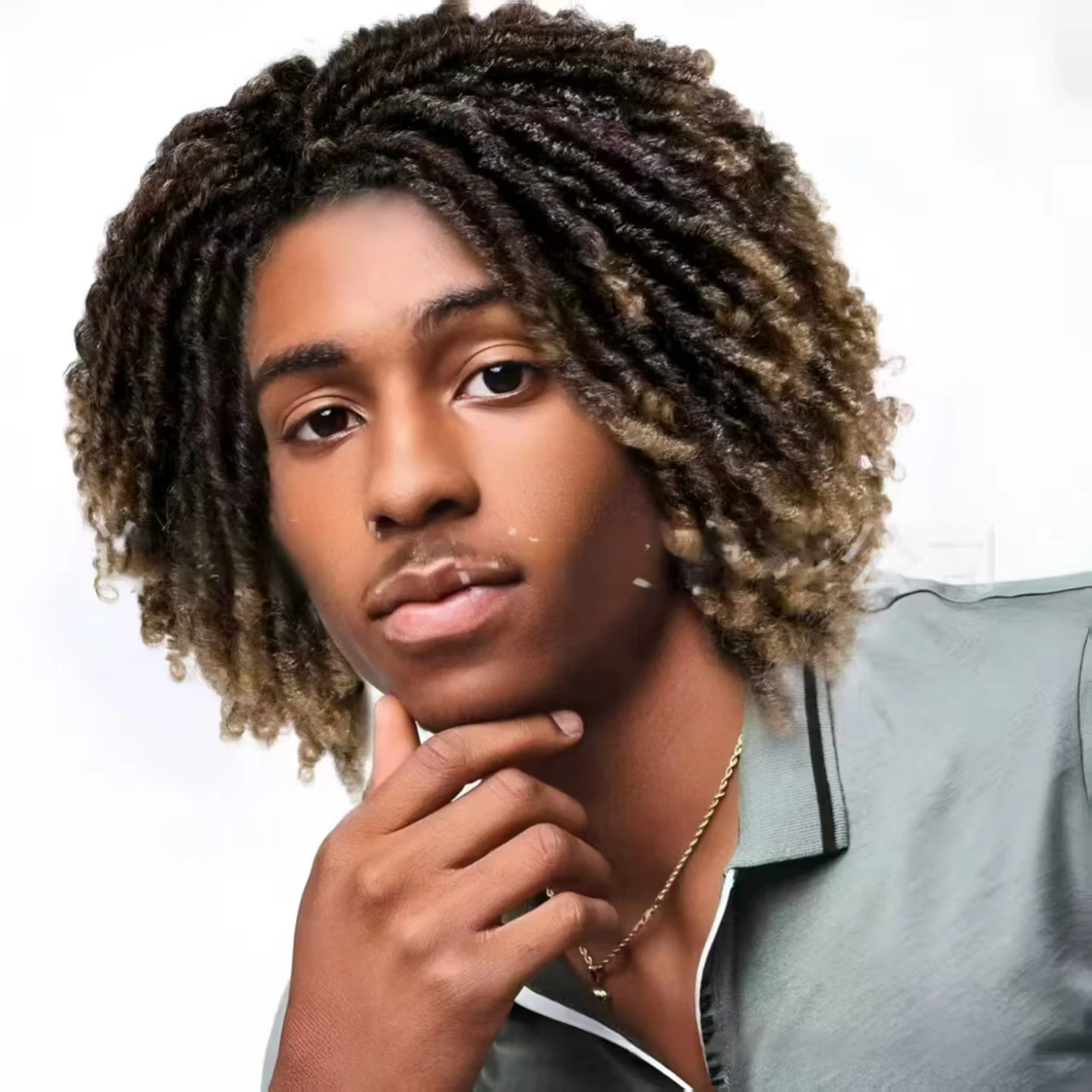 

Synthetic Hair DreadLock Wig for Men Braid Wigs 16" Short Crochet Twist Hair Braided Wig Halloween Pop Rocker Prom Hip-Hop Wig