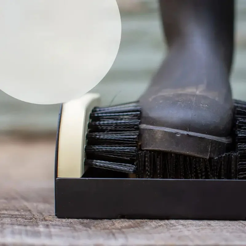 Outdoor Shoe Brush, Indoor and Outdoor Courtyard Shoe Polisher set, Mud and Snow Removal Shoe Brush Set