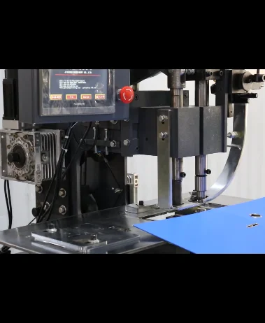 JZ-936ATP Automatic Feeding Double Oval Eyelet Punching and Riveting Machine for File Cover Product Category Riveting Machine