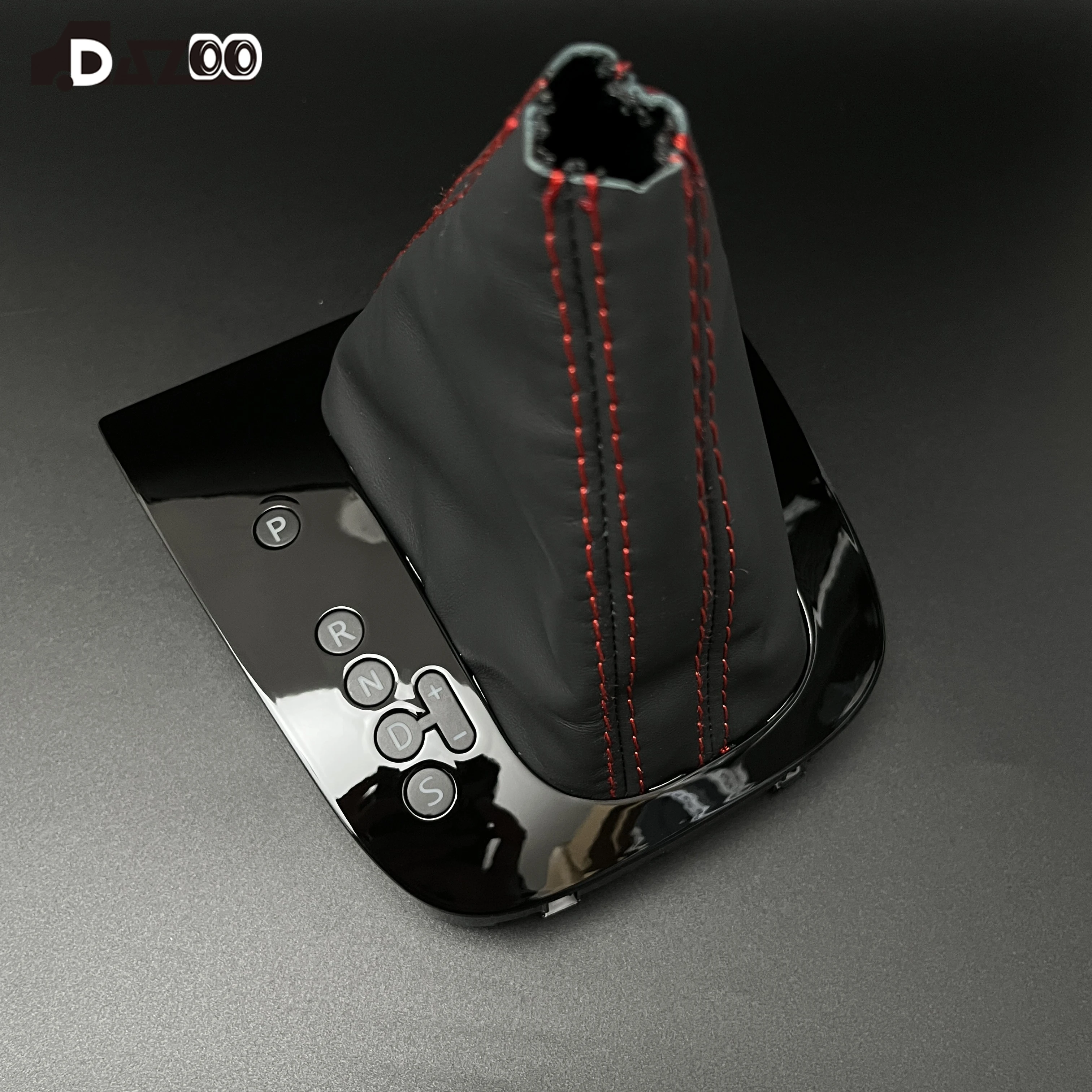 DSG Botão de mudança de marcha Alavanca de mudança de handebol com capa contra poeira para VW Golf 6 MK6 GTI GLI Scirocco 16D 713 203A 16D 713203 Um