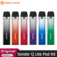 Original Geekvape Sonder Q Lite Pod Kit 500mAh Battery Electronic Cigarettte Vape with 2ML Q Cartridge 1.2ohm Coil Vaporizer