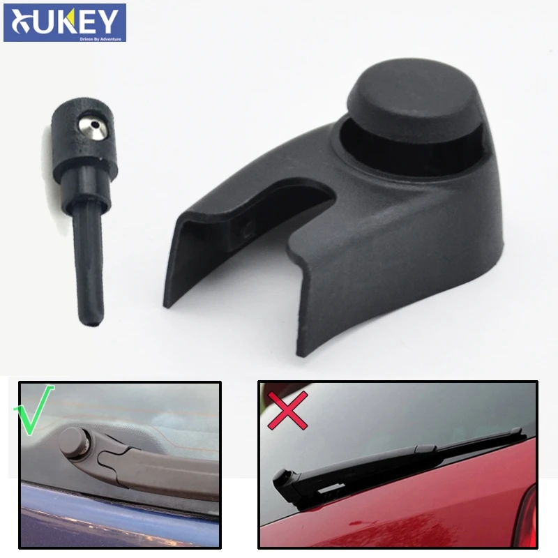 Xukey Rear Windscreen Wiper Nut Cover Cap Washer Nozzle Jet For Seat Altea 4 XL Freetrack Leon Toledo Ibiza 2006 2007 2008 2009