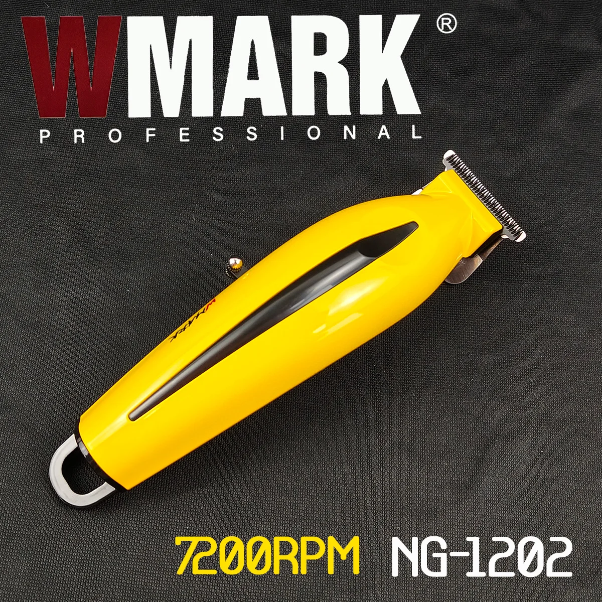 Professional New WMARK NG-1202 7200RPM 2000mAh Battery T-cutter Blades Hair Clipper Trimmer Barber Clipper Hanging Ring Design