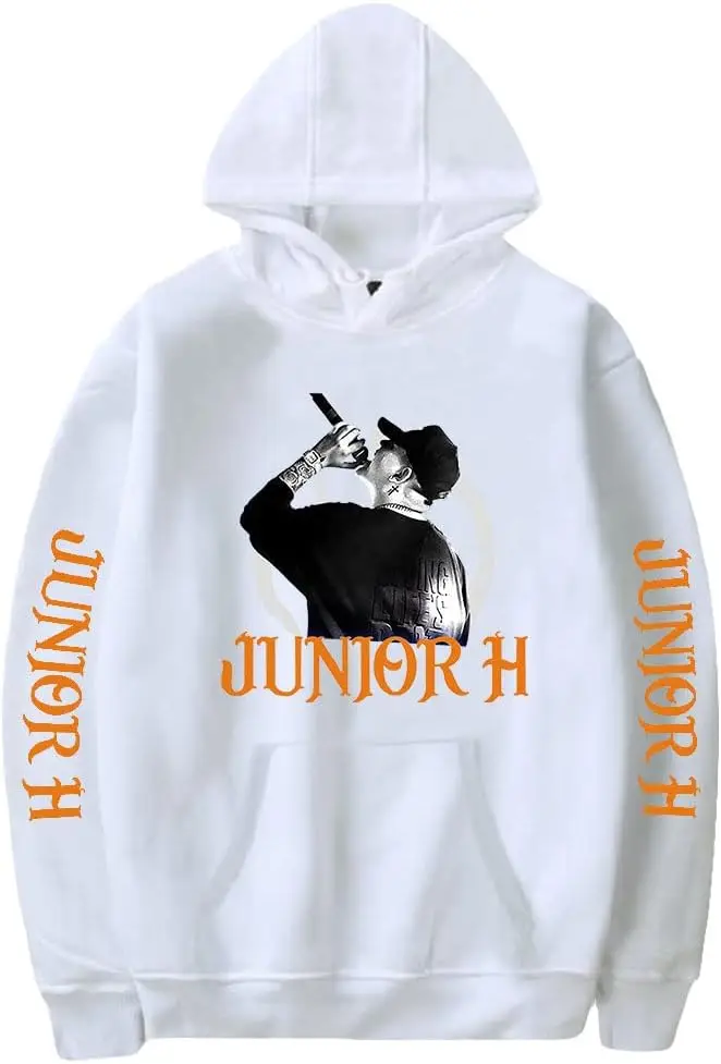 Junior H Sadboyz Merch Hoodie Long Sleeve Sweatshirt Streetwear MenWomen Pocket Funny Clothes