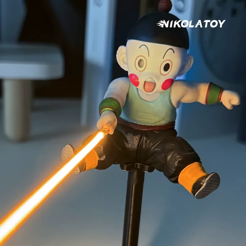 NikolaToy Dragon Ball Kakarotto Son Goku Kamehameha vague lampe à lumière magnétique modèle ornement Anime figurine cadeau de collection