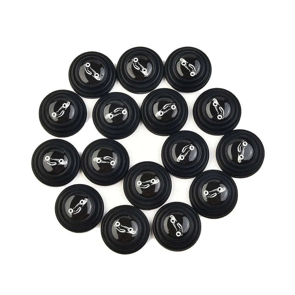 

16pcs Silicone Car Door Shock Stickers Absorber Shock Pad Switch Hot Sale Buffer Shock Absorber Automotive Exterior Accessories