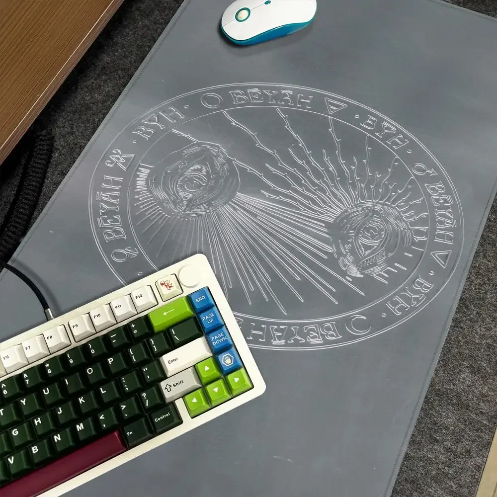 

D-Damso Beyah Mouse Pad Xxl Computer Large Size Non-slip Gamer Keyboard 90x40cm Art Design HD Deskmat