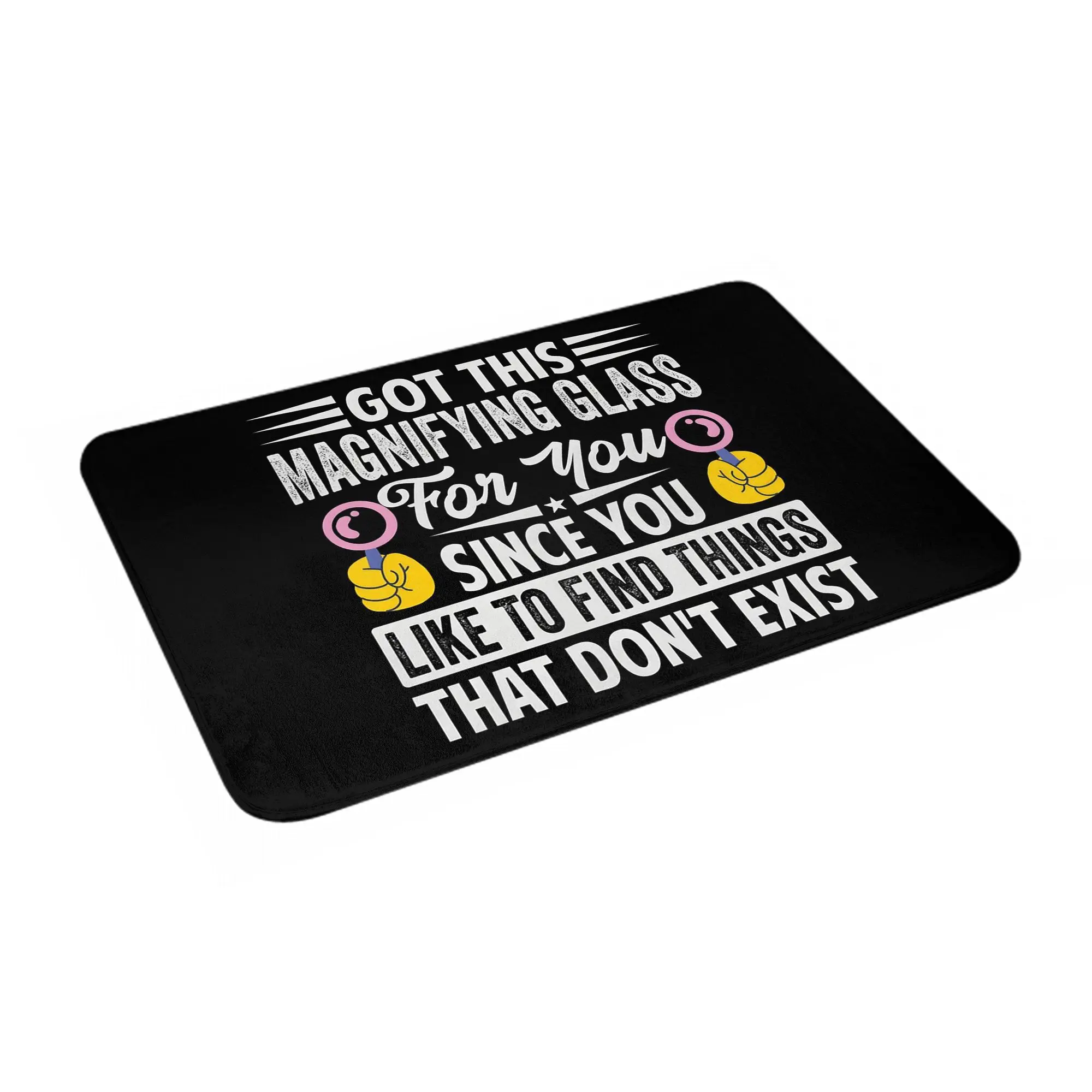 

Got This Magnifying Glass For You Since You Like To Find Anti-slip Doormat Floor Mat Kitchen Entrance Home Bedroom Footpad Mats