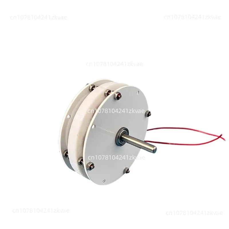 80 miniature disc coreless permanent magnet generator, high efficiency mini, low speed, low resistance DIY