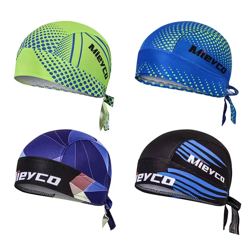 Mieyco Bicycle Cycling Headbands Sport Cyclist Cycling Cap For Men Head Bandana Female Bike Cap Men's Summer Running Headscarf