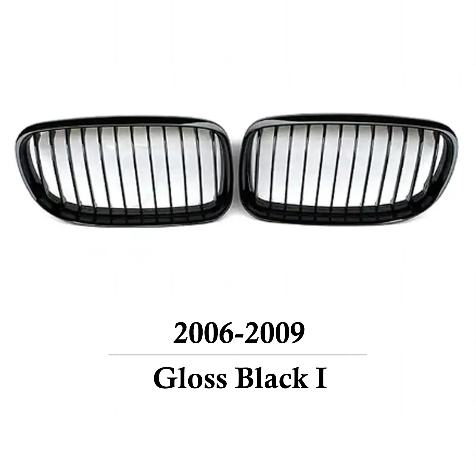 Gloss Black Front Kidney Grill Grille for BMW E92 E93 328i 335i 2006 2007 2008 2009 2DR 2Door 51137157277