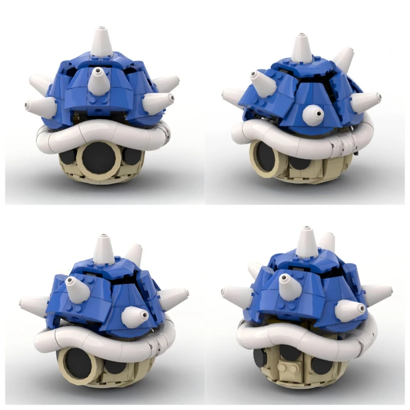 MOC Gioco Classico Da Corsa Kart Auto Avventura Fratelli Cartoon Doll Bricksheadz Marioed Skyline Building Blocks Modello Giocattolo Per Bambini Regalo