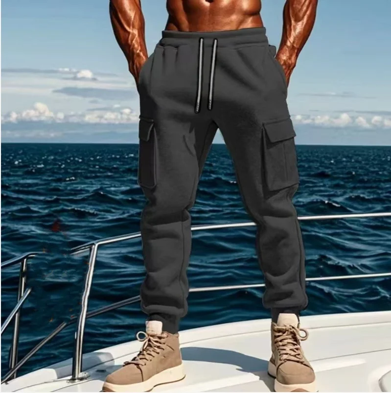 

2025 New Men Casual Fashion Sports Pants Gym Sport Trousers for Men Jogger SweatpantsRunning Workout Jogging Long Pants