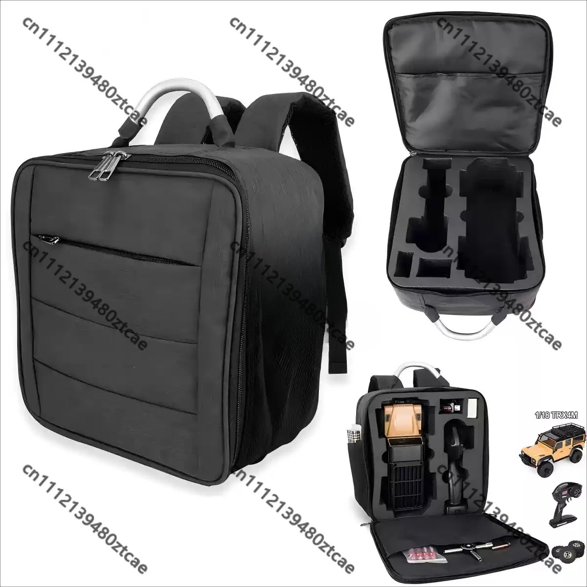 1/18 Mini RC Model Car Storage Bag Multifunctional Handbag Outdoor Portable Shoulder Backpack Off Road Vehicle Carry Bag