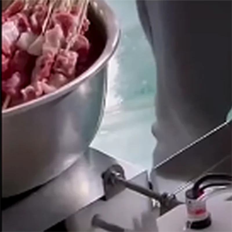 String Lasting Machine Electric Doner Kebab Machine Beef Kebab Forming Machine
