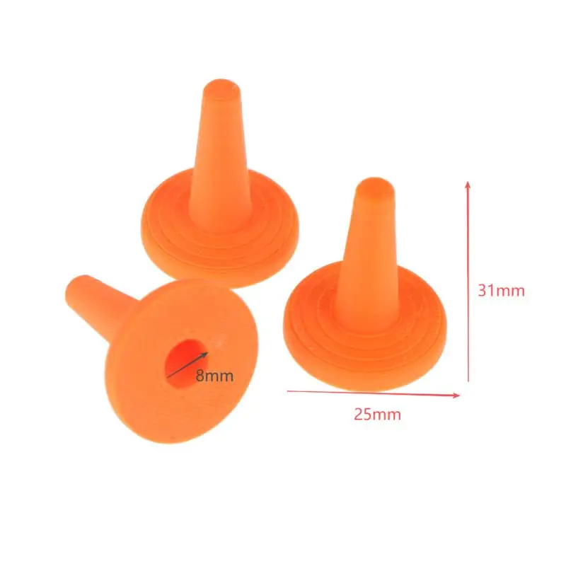 3Pcs 3D Printed Caulk Sealing Caps Reusable Glue Mouth Protective Cover Caulking Nozzle Cap Construction Auxiliary Tool