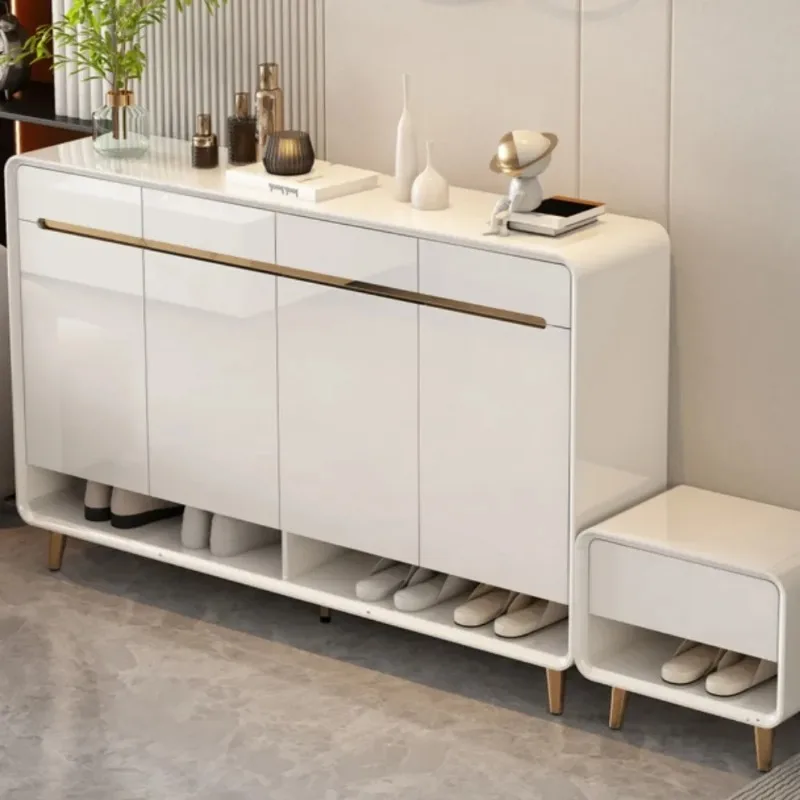 # Entrance Hall Design Organizer Shoe Rack Narrow Hallway Storage Luxury Shoe Cabinets Hotel Entryway Space Saving Home Furnitur