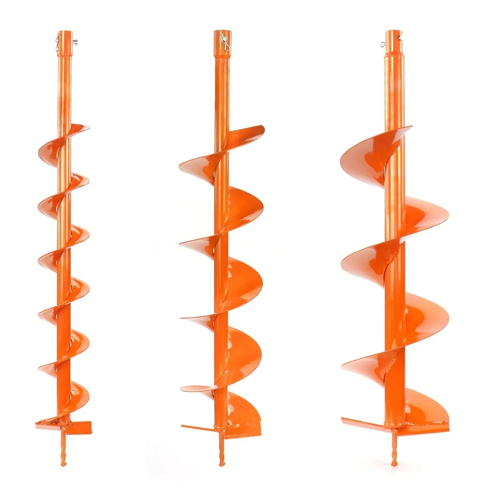 NEOTEC 4 6 8 Inch Earth Auger Drill Bits Set for Gas Powered Post Hole Digger Fence