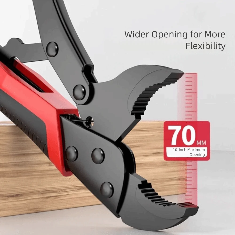 

Straight Jaws Powerful Pliers Curved Jaw Round Mouth Universal Pliers Adjustable Flat Nose Multifunctional Pliers Gripping Tool