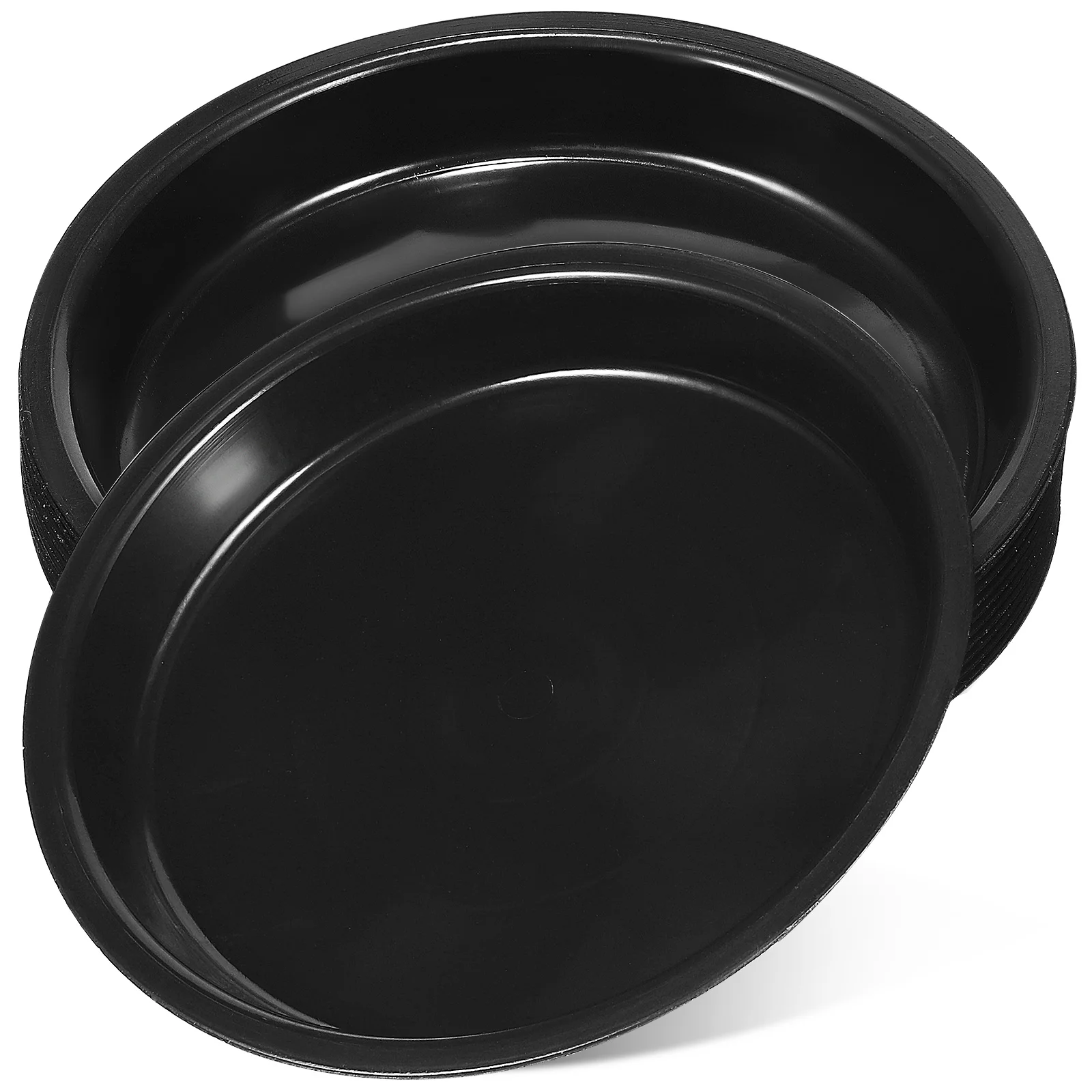

10 pcs Plastic Flower Tray Bottom Plant Pot Drip Trays Water Catching Saucers for Indoor Outdoor Garden Large Plant Saucer