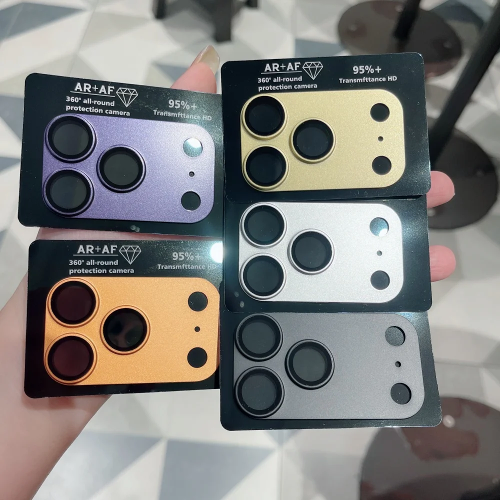 Metal Camera Tempered Glass Flim For iPhone 17 Pro Max 17 Pro 17 Air Lens Protector Cover Phone Lens Accessories For iPhone 17