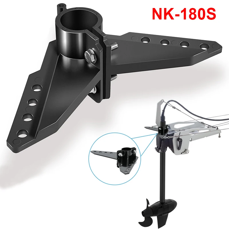 

Рулевой треугольник, совместимый с бесщеточным двигателем Newport NK-180S, конструкцией из нержавеющей стали, черным кронштейном рулевого управления