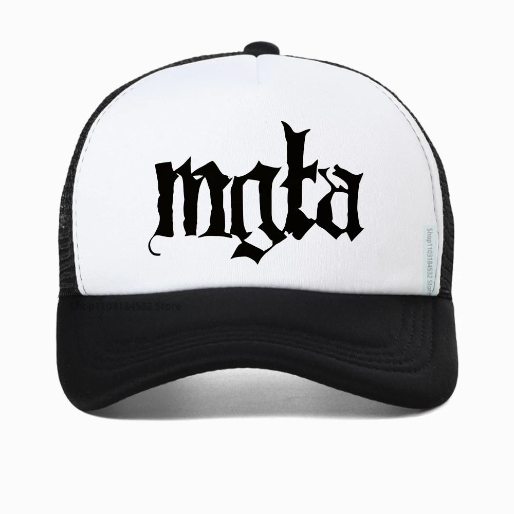 

Mgla Black Metal baseball cap Men And Women Summer Fashion caps Crewneck Harajuku Vintage Unisex snapback hats mesh trucker hat