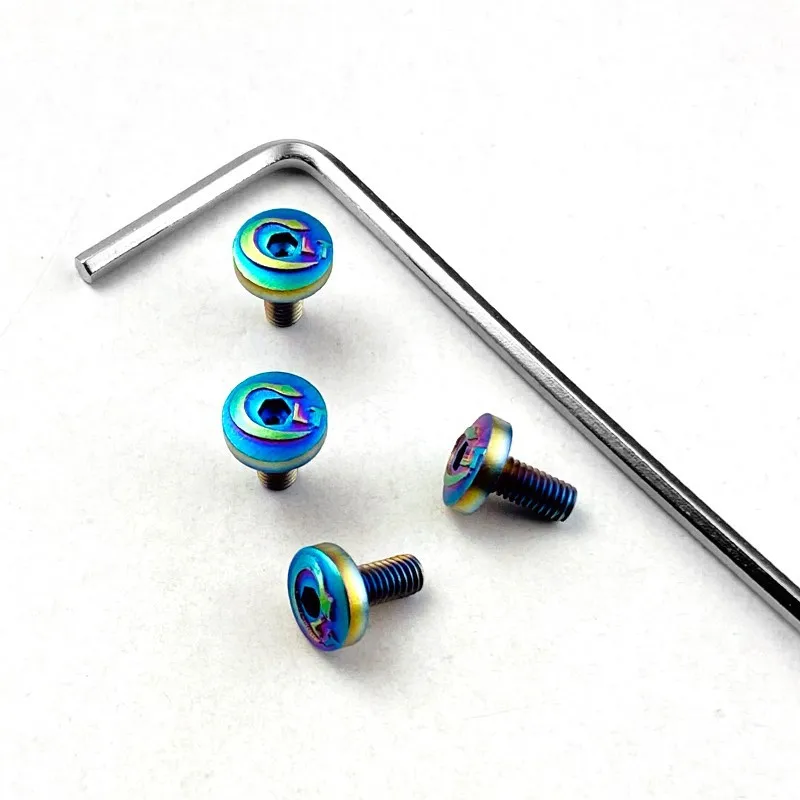 1 Set 4 Colori Grip Maniglia Viti con Chiave per Kublai Khan P4 1911 Modelli Protezione in Legno Fai da Te Creazione di Accessori di Riparazione Parte Chiodi