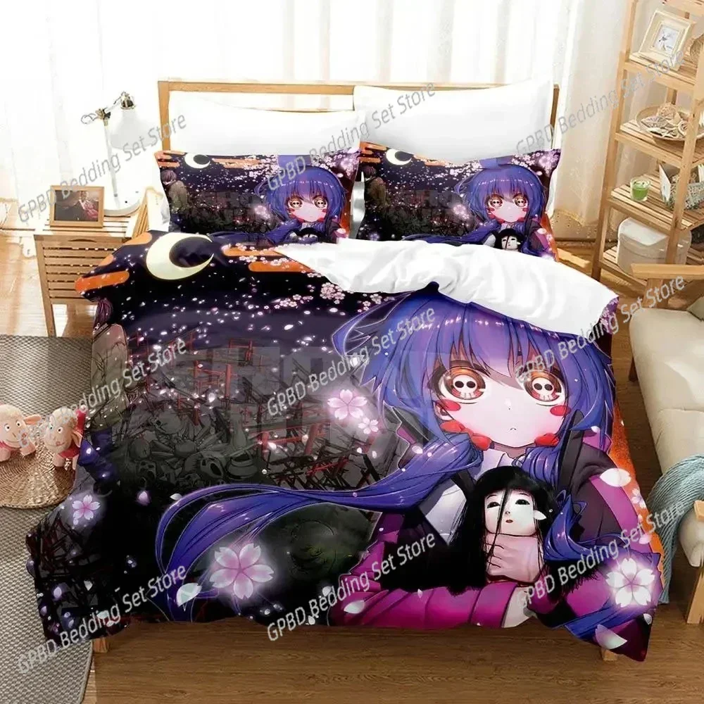 

Anime Dark Gathering 3D NEW Duvet Cover Pillowcase Bedding Set Adult Boy Girl Bedroom Decoration Children Single Double Large