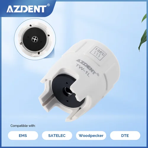 AZDENT-puntas escarificadoras ultrasónicas dentales, llave dinamométrica apta para EMS Satelec Woodpecker DTE, evita que la punta se caiga, 1 unidad